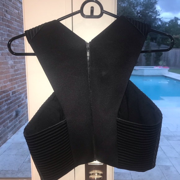 Robert Rodriguez Black crop top - Picture 3 of 6